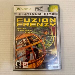 Fuzion Frenzy Platinum Hits (Microsoft Xbox, 2004)COMPLETE-EXCELLENT CONDITION!